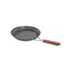 Решетка для барбекю Ecos Fry-3073 круглая с деревянной ручкой, 999665