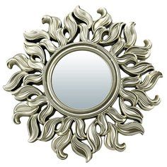 QWERTY Зеркало декоративное Реймс, золото, D9 см /24