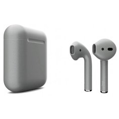 Беспроводные наушники Apple AirPods 2 Color (без беспроводной зарядки чехла), матовый серый