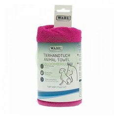 WAHL 0093-5980 Полотенце Wahl бамбуковое для домашних животных розовое, 61х61 см