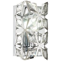 Настенный светильник ST Luce Casto SL1104.101.01, E14, 60 Вт, кол-во ламп: 1 шт., цвет арматуры: хромовый, цвет плафона: бесцветный