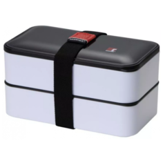 Bergner Контейнер для ланча BG-5754, 10.9x17 см, белый