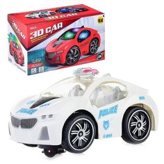 Машина Oubaoloon Полиция, свет, звук сирены и атаки, в коробке (11812-7)