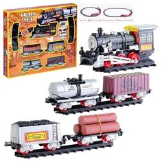 Железная дорога Oubaoloon свет, звук, в коробке (HB0925-3)