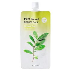 Маска для лица Missha Pure Source Pocket Pack Green Tea Mask 10 мл