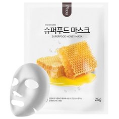 Маска для лица тканевая увлажняющая Nohj Superfood с Экстрактом Меда 25 г