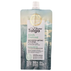 Маска-детокс для лица Natura Siberica Doctor Taiga Глубокое Очищение Пор 100 мл