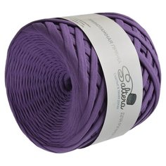 Пряжа Saltera трикотажная, 100 % хлопок, 320 г, 100 м, 39 фиолетовый