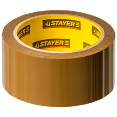 Клейкая лента упаковочная STAYER 1207-50, 48 мм x 60 м