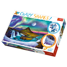 Пазл Trefl 600 деталей: Северное сияние над Исландией