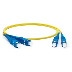 Патч-корд Hyperline FC-D2-9-SC/UR-SC/UR-H-3M-LSZH 3 м, 1 шт., желтый