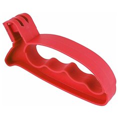 Точилка для ножей Skiico Kitchenware 15×6×3 см / Точилка для ножей с ручкой Красная