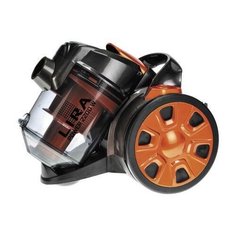 Пылесос Lira LR 1002, черный/оранжевый