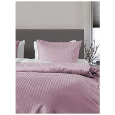 Постельное белье GoodNight Страйп-сатин 1,5 сп. (с нав. 50х70) розовый зефир