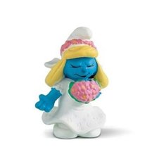 Фигурка Schleich Смурфета невеста 20412, 4.9 см