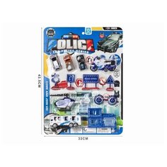 Набор спецтехники Shantou "Полиция", на блистере, 43,5х32х5 см