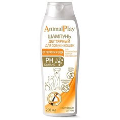 Animal Play Шампунь дегтярный универсальный для собак и кошек 250мл, 0,276 кг, 38615 Зоогурман