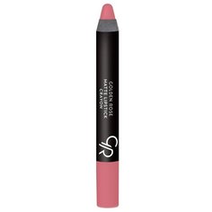 Golden Rose помада-карандаш для губ Crayon матовая, оттенок 12