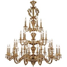 Люстра Dio DArte Estrada E 1.1.36.200 G, E14, кол-во ламп: 36 шт., цвет арматуры: золотой