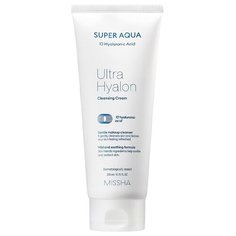 Очищающий крем для лица Missha Super Aqua Ultra Hyaluron Cleansing Cream 200 мл.