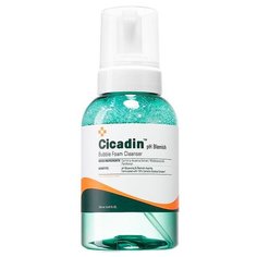 Очищающая пузырьковая пенка с центеллой для лица Missha Cicadin pH Blemish Bubble Foam Cleanser 250 мл