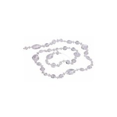 Гирлянда хрустальные бусы, акрил, прозрачная, 120 см, Kaemingk 520153-овальные