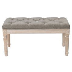 Банкетка Woodville Viera 2 light grey