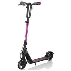 Городской самокат GLOBBER One K 165 Br, розовый