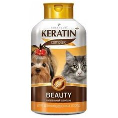 RolfClub KERATIN+ Beauty шампунь для длинношерстных кошек и собак 450 гр (2 шт) RolfСlub