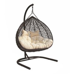 Подвесное кресло ЭкоДизайн Gemini, черный