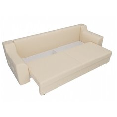 Диван Лига Диванов Сансара экокожа бежевый