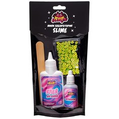 Набор ВОЛШЕБНЫЙ МИР Мини-лаборатория Slime. Авокадо желтый/зеленый