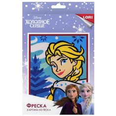 Фреска. Новогодняя картина из песка Disney "Эльза" Lori