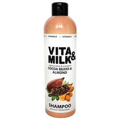 Шампунь для волос VITAMILK Зерна Какао и Миндаля, 500 мл