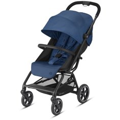 Прогулочная коляска Cybex Eezy S+ 2, navy blue, цвет шасси: черный