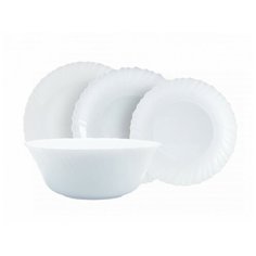 Столовый сервиз Luminarc Feston 14977/11552, 6 персон, 19 предм., белый