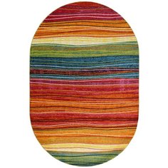 Недорогой синтетический ковер Crystal Merinos 2773- Multicolor овал (200*300 см)