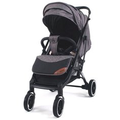 Прогулочная коляска Dearest 819, серый/черная рамa, цвет шасси: черный