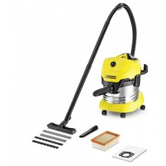 Пылесос Karcher WD 4 PREMIUM + многоразовые латексные перчатки