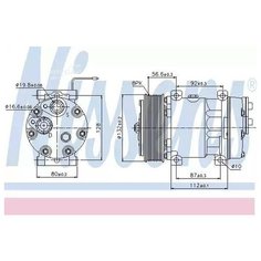 NISSENS 89065 Компрессор кондиционера
