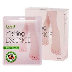Маска- носочки для ног смягчающая Melting Essence Foot Pack Koelf