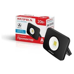 Фонарь-прожектор Supra 1800лм SL-FL-20W 4000K 1 светодиодный