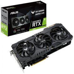 Видеокарта ASUS GeForce RTX 3060,1320 MHz TUF- RTX3060- O12G- V2- GAMING