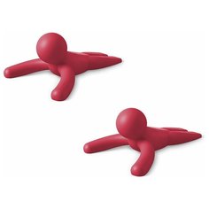 Набор из 2 дверных стопперов buddy красный 1013767-505 Umbra