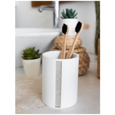 Стакан для зубных щеток "CRYSTALS" PROFFI HOME PH10884