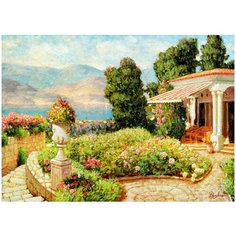Картина стразами (алмазная мозаика) 30*40 см, остров сокровищ "Вкус лета", без подрамника, 662568