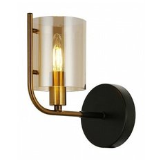 Светильник настенный Escada 671/1A E14*40W Black/Gold