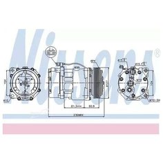 NISSENS 89061 Компрессор кондиционера