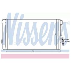 NISSENS 94674 Радиатор кондиционера