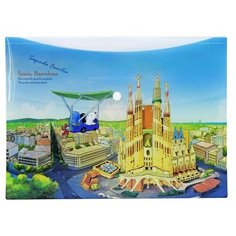 Папка-конверт на кнопке А4 COMIX Little Polo Bear, Испания